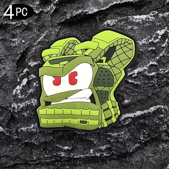 3DPVC Morale Badge Patches Set - Durable Tactical Patches for Backpacks, Vests, and Clothing Decoration