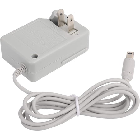 3DS Charger, DSi Charger, Power Supply Replacement for Nintendo 3DS, 3DS XL, 2DS, 2DS XL, DSi, DSi XL Charger AC Adapter(100-240 v) Home Travel Charger Wall Plug Power Adapter
