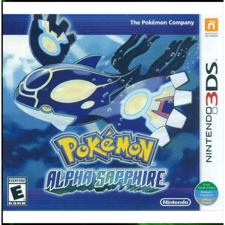 3DS Pokemon Alpha Sapphire - World Edition