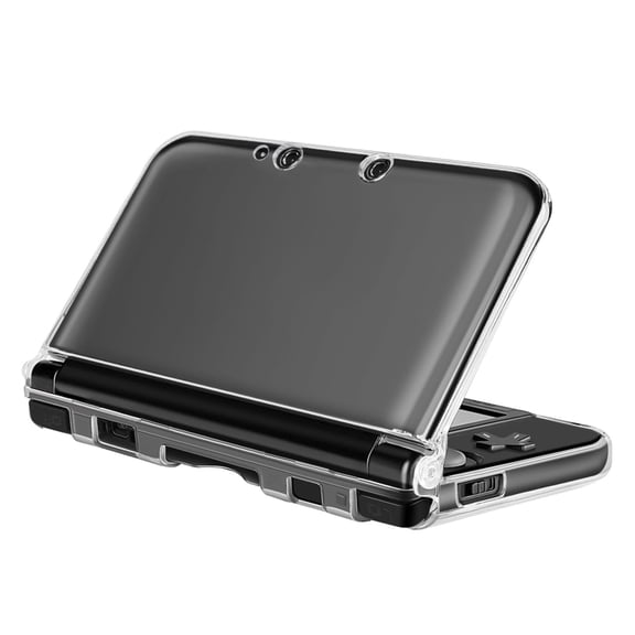 3DS XL Case - Ultra Clear Crystal Transparent Hard Shell Protective Case Cover Skin Accessory Compatible with Nintendo 3DS XL LL