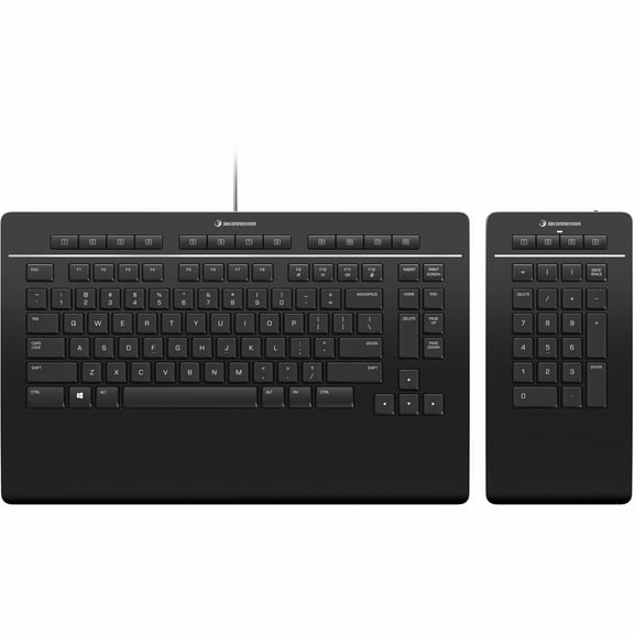 3Dconnexion Keyboard Pro with Numpad, Designed for CAD professionals, creatives and makers