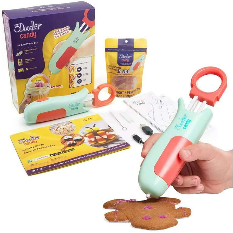 3Doodler, 3D Candy Pen Set, Sweet Creation Essential, for Kids 8+