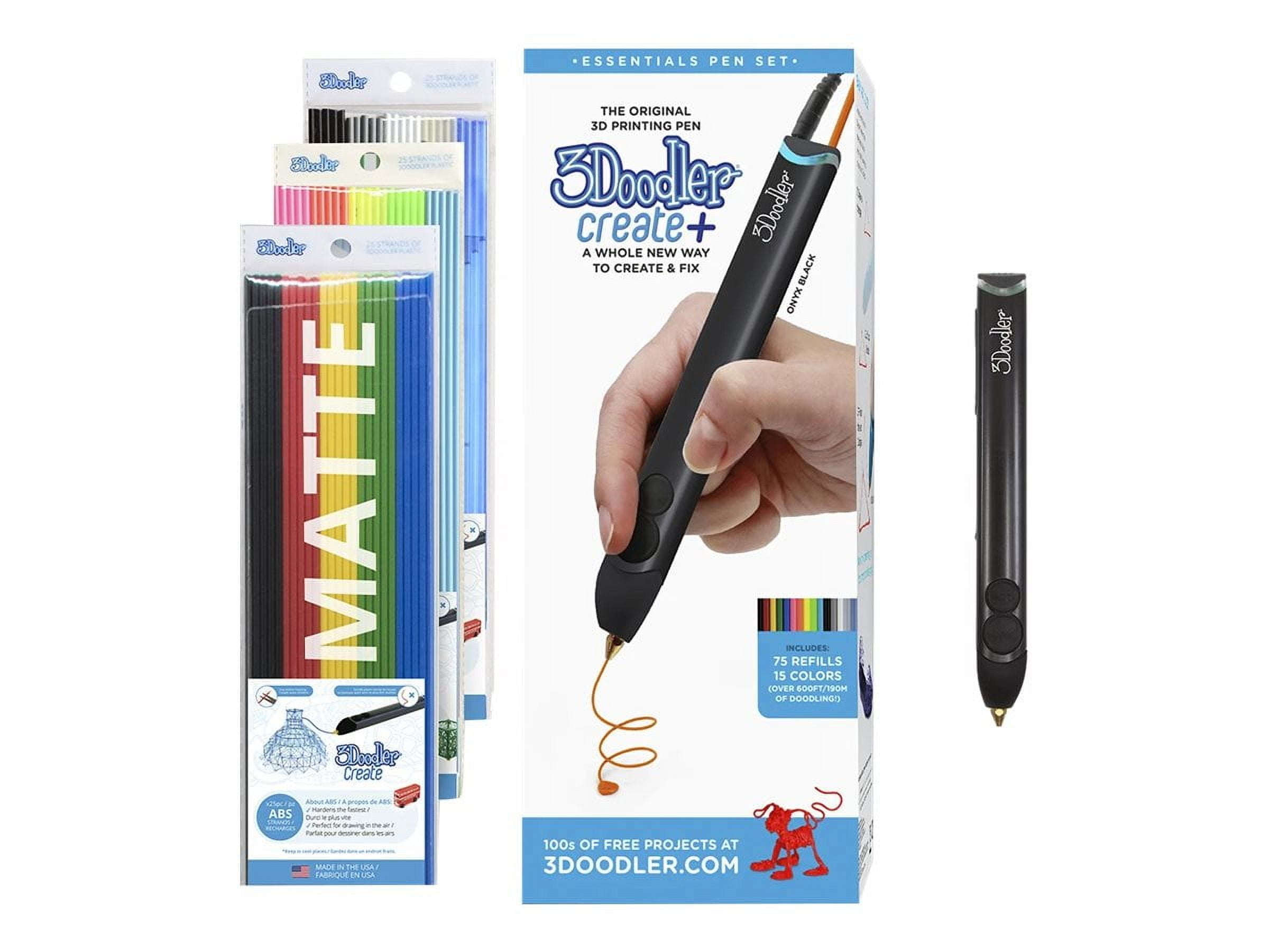 3Doodler Create+ 3Dペン Amazon.com: Juku™ 3Doodler Create+ 3D Printing Pen, Steel