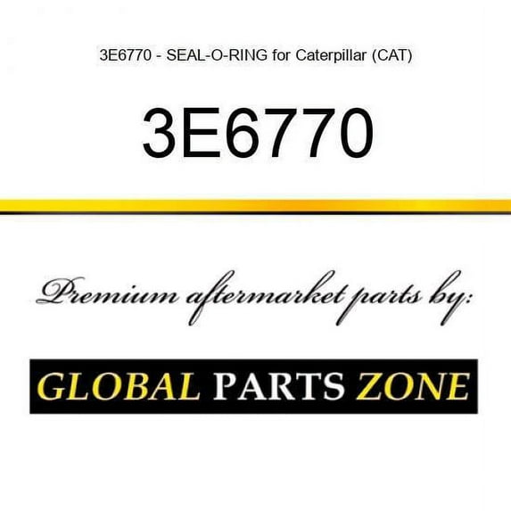3E6770 - SEAL-O-RING for Caterpillar (CAT)