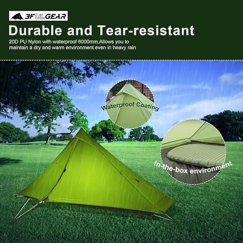 3F UL Gear Lanshan Ultralight Tent Waterproof Professional Hiking Tent 1 Person/2 Person Tents
