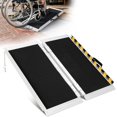 thumbnail image 1 of 3FT Aluminum Wheelchair Ramp, Portable for Stairs & Cars, 800 lbs Capacity with Non-Slip Surface, 1 of 7