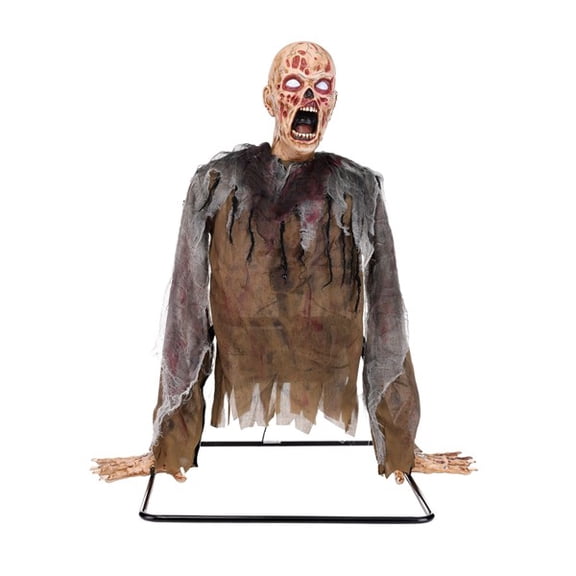 3FT Animatronic Twitching Zombie Decoration | Animatronics