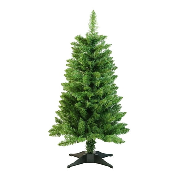 3FT Artificial Christmas Tree Battery Powered 50 LED Lights Desktop Xmas Tree Green Branch Tips Mini Christmas Tree for Indoor Outdoor Holiday Decor