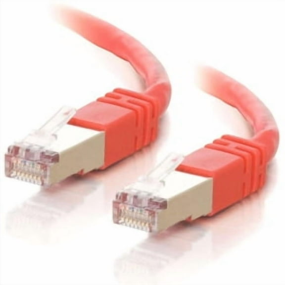 3FT CAT5E RED MOLDED SHIELDED PATCH CABLE