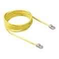 thumbnail image 1 of 3FT CAT5E YLW UTP SNAGLESS RJ45 M/M PATCH CABLE MOQ-20, 1 of 2