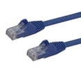 thumbnail image 1 of StarTech 3ft CAT6 Ethernet Cable - Blue CAT 6 Gigabit Ethernet Wire -250Mhz 100W PoE RJ45 UTP Network Patch Cord Snagless with Strain Relief (N6PATCH3BL), 1 of 2
