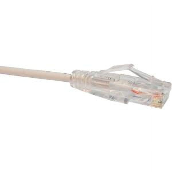 3FT CAT6 WHITE CLEARFIT SLIM SNAGLESS 28AWG PATCH CABLE