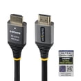 thumbnail image 1 of StarTech 3ft [91cm] Certified Ultra High Speed HDMI Cable, 8K 60Hz/4K 120Hz, HDMI 2.1 Cable with HDR10+ / eARC, 48Gbps, 8K HDMI Cord (hdmm21v3f), 1 of 6