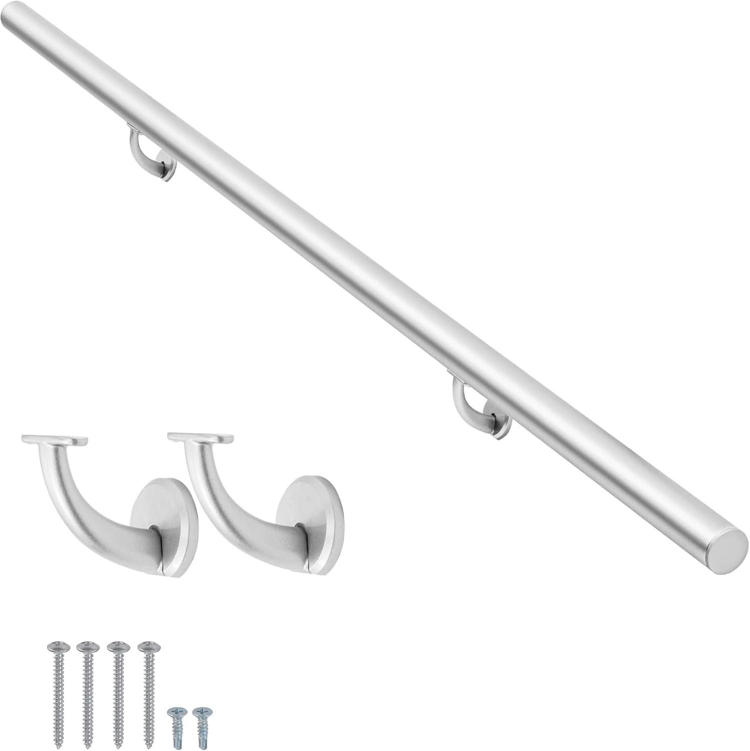 3FT Modern Aluminum Handrail Set, handrails for Indoor Stairs,Deck ...