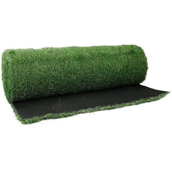 3FT X 33FT Green Artificial Grass Deluxe Synthetic Thick Lawn Pet Turf for Garden Backyard Patio Balcony Indoor Outdoor Landscape with Drain Holes High Density$$Garden & Patio