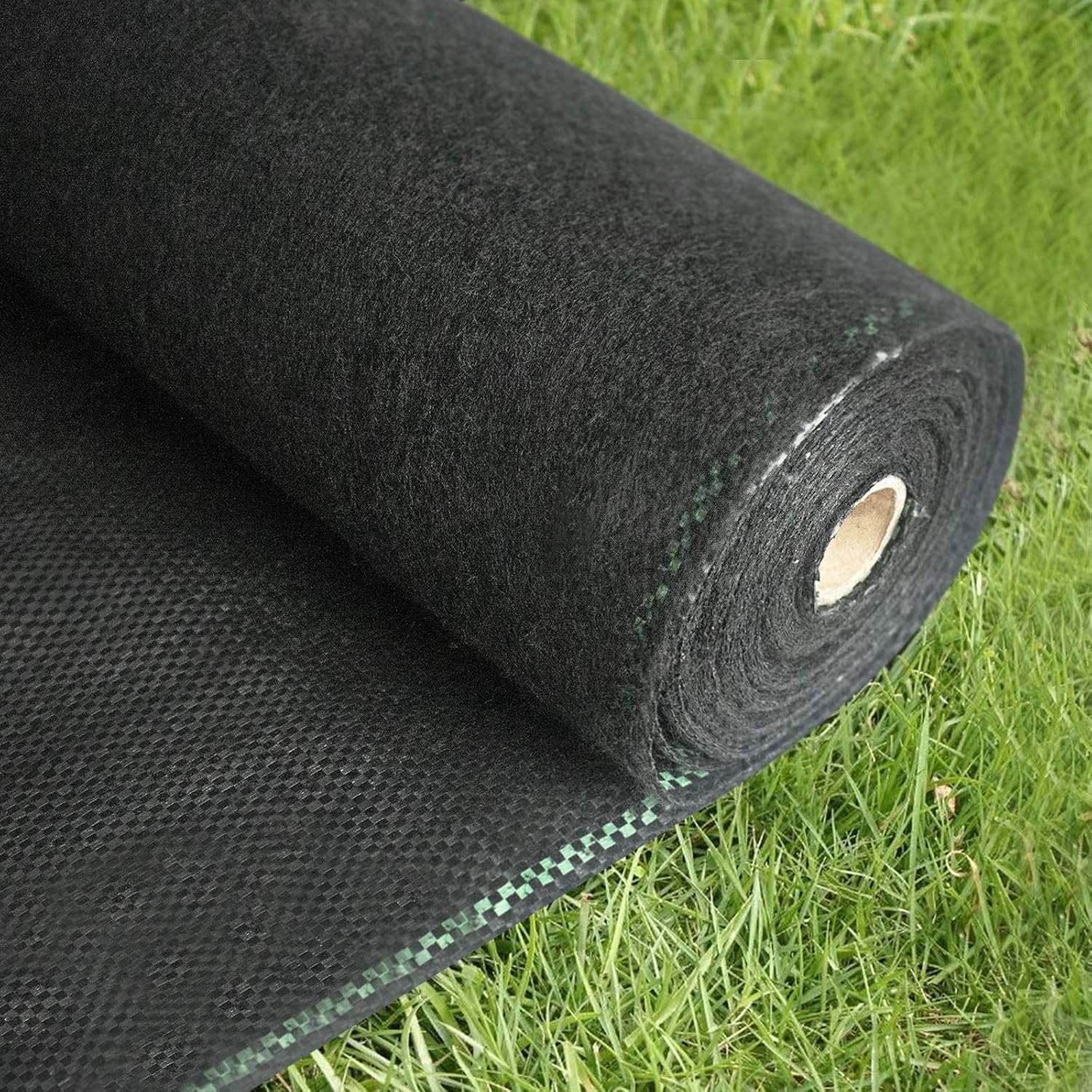 3FTx100FT Weed Barrier Fabric 5oz  Garden Landscape Fabric Heavy Duty & Easy Setup Ground Cover for Yard,Garden,Flower Bed,Outdoor Project