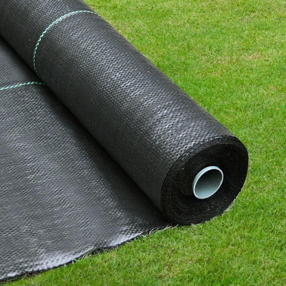 3ftx300ft Weed Barrier Landscape Fabric, Heavy Duty Woven Geotextile Fabric, Weed Cloth for Garden
