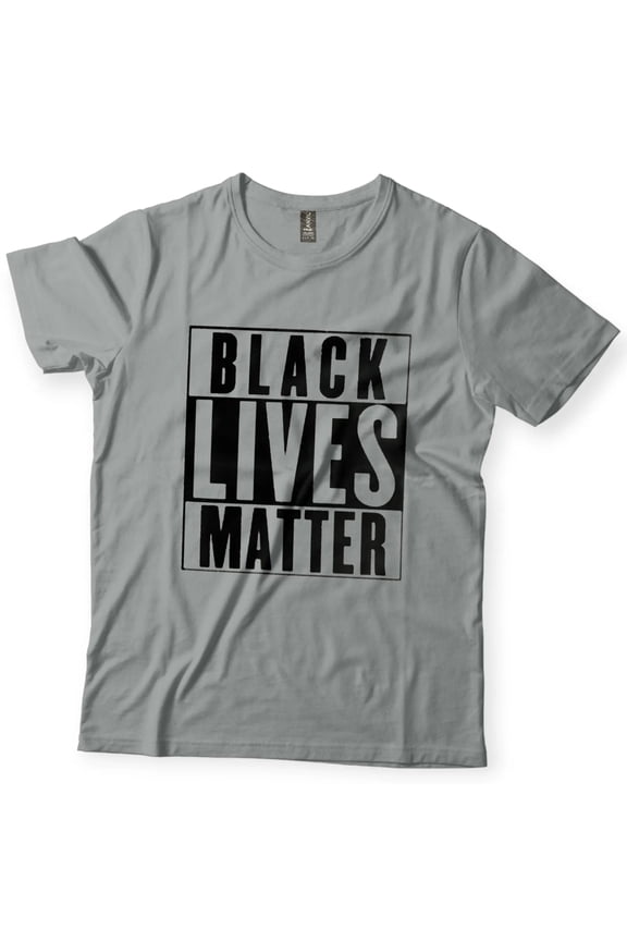 Men BIG BLM TEE (Heather Grey)
