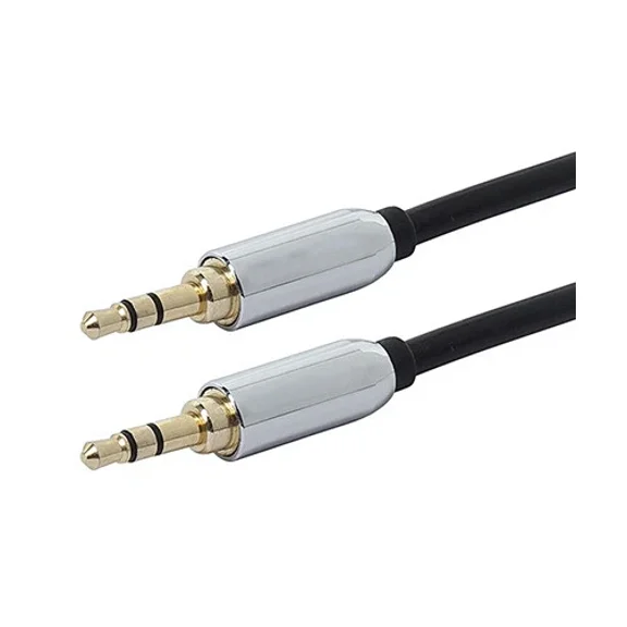 3Ft 3.5Mm M To Male Gold Plated Jacks Stereo Audio Auxiliary Aux Cable Cord