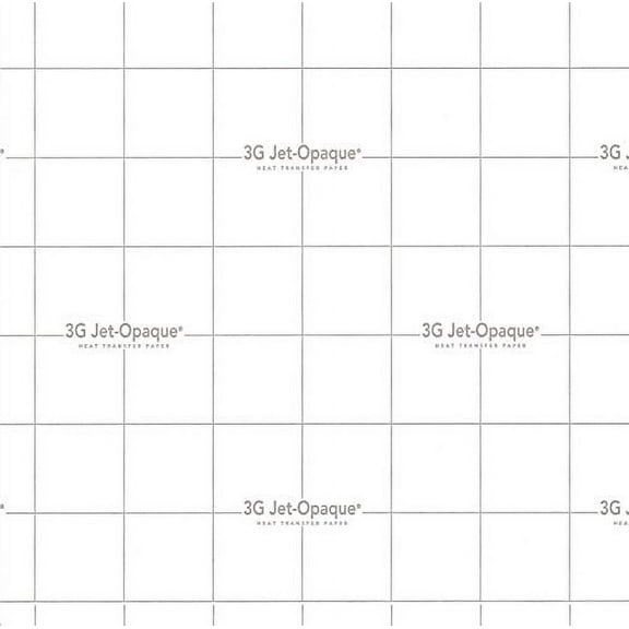 3G Jet Opaque - Inkjet Heat Transfer Paper 11"x17" 25 SHEETS$$Art & Craft