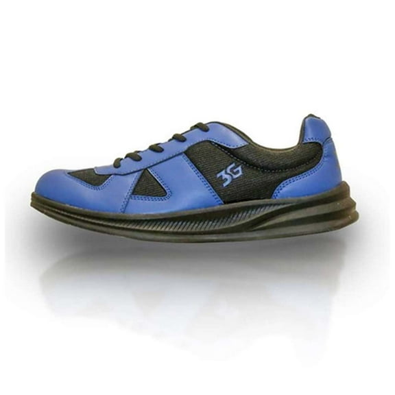 3G Kicks II Unisex Bowling Shoes- Black/Blue 10
