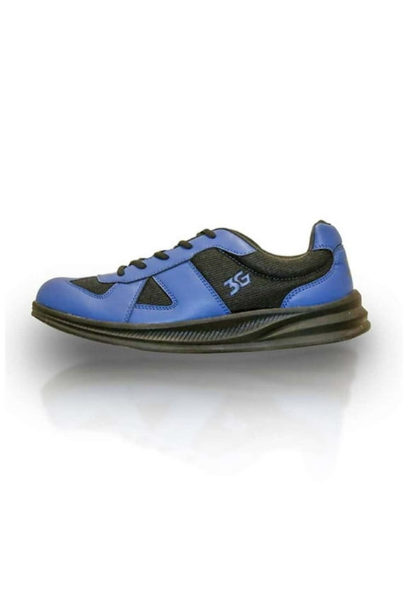 3G Kicks II Unisex Bowling Shoes- Black/Blue 6.5