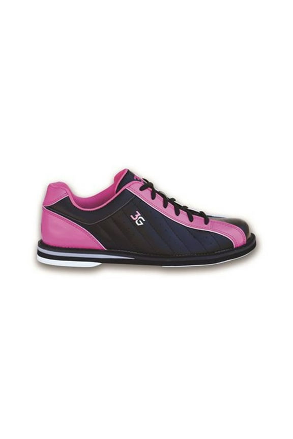 3G Ladies Kicks Bowling Shoes- Black/Pink 8 1/2 M US
