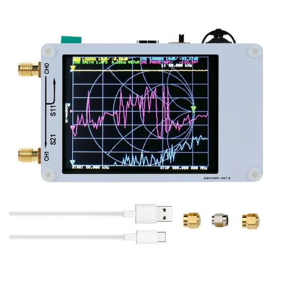 3G S-A-A-2 V2 Vector Network Analyzer Digital Nano VNA Tester USB Logic Antenna Analyzer Standing