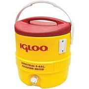 Igloo Beverage Cooler, 3 gal., Yellow