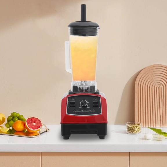3HP 2200W Power Blender with Mixing Rod, 2L Heavy Duty Commercial Blender Mixer, Smoothie, Blender