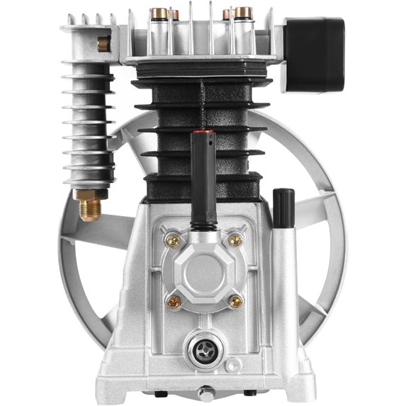 3HP Air Compressor Pump Head Motor Head Kit 250L/min Cast Iron 2.2KW ...