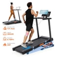 thumbnail image 1 of Dprodo 3HP Foldable Treadmill with Auto 12 Level Incline,Treadmill for Home Capacity 300LBS,8.7MPH Max Speed Fitness Treadmill,LED Display, 1 of 10