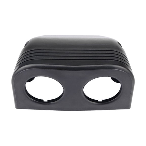 3Holes Car USB Socket Tent Base USB Voltmeter Power-Socket Cover Base for Truck Motorcycles