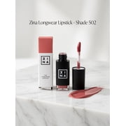3INA The Longwear Lipstick Shade 502 Soft Pink 7ml / 0.23 fl oz Long Lasting Liquid Lipstick New
