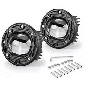 3Inch Flush Mount Led Pods with Cutting Line Design, Heavy-duty 6063 Die-cast Aluminum Housing for Unmatched Durability, Multifunctional Led Pod for All-weather Performance, 2PCS