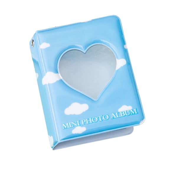 3Inch Photo Album 40 Pockets Dust-proof PVC Sports Cards Mini Photo Book for Girl