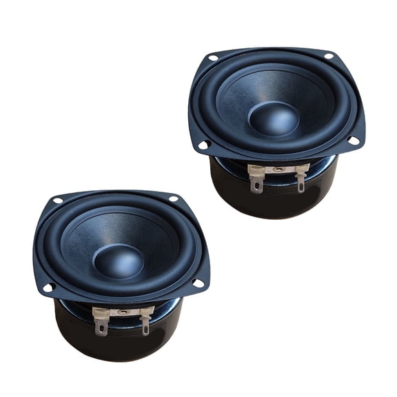 3Inch Square Speaker with Double Magnet System for Home Theater Car Auditory