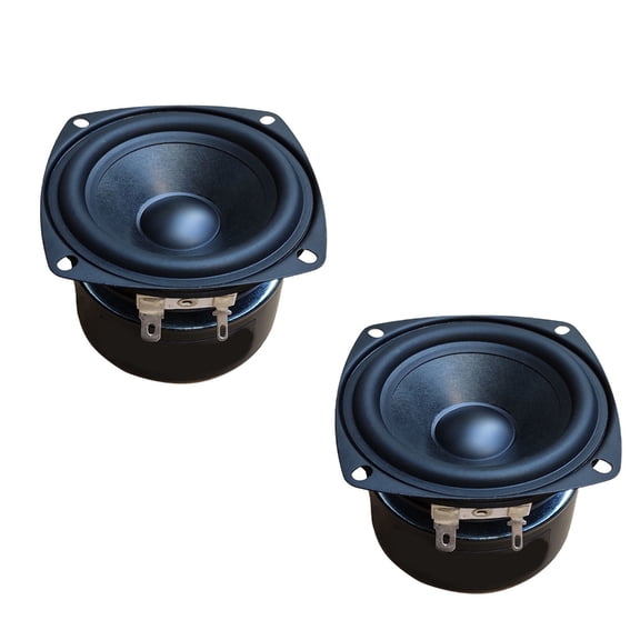 3Inch Square Speaker with Double Magnet System for Home Theater Car Auditory