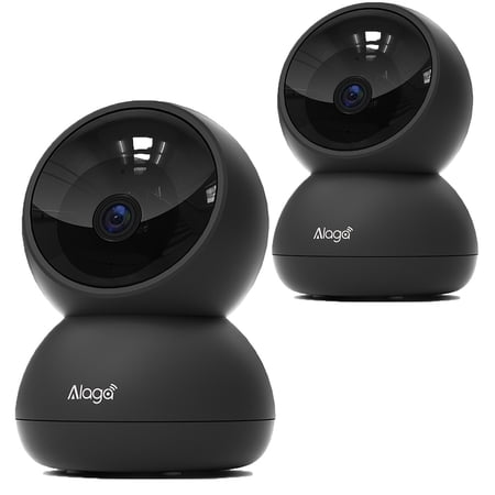 3K 360° Indoor Security Camera 4/2 Pack, Pet & Motion AI, Night Vision, 2-Way Audio, App, Alexa Google Home, 5G/2.4GHz WiFi, Display, Non-Waterproof