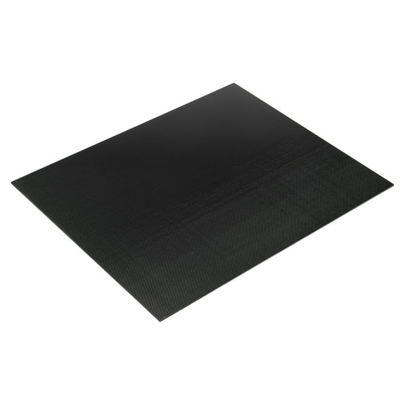 3K Carbon Fiber Plate Panel Sheets, 600 x 500 x 3mm Carbon Fiber Board Flexible for RC Aircraft (Plain Bright)
