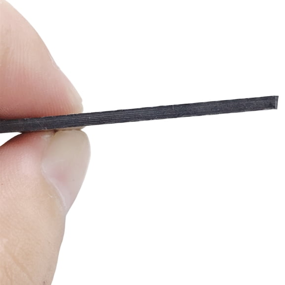3K High Hardness Carbon Fibers Sheet 100x250mm Carbon Panel 1/2/3MM Thick Glossy Finish Carbon Fibers Model Replacement