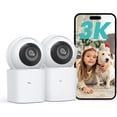 thumbnail image 1 of 3K Indoor Camera 2 , 360? Pan/Tilt WiFi Camera for , 2.4/5GHz Pet// Camera with Phone App, Night Vision, Two-Way Audio, 24/7 SD/Cloud Storage, Works with Alexa, 1 of 6
