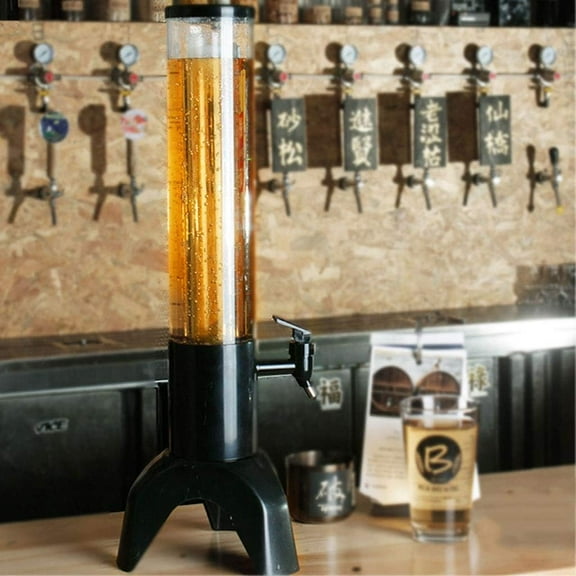 3L Beer Tower Dispenser, Beverage Dispenser, Party Drink Dispenser