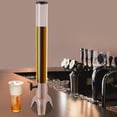 thumbnail image 1 of 3L Beer Tower Dispenser, Clear Liquor Tower Dispenser with Removable Ice Tube, 1 of 15