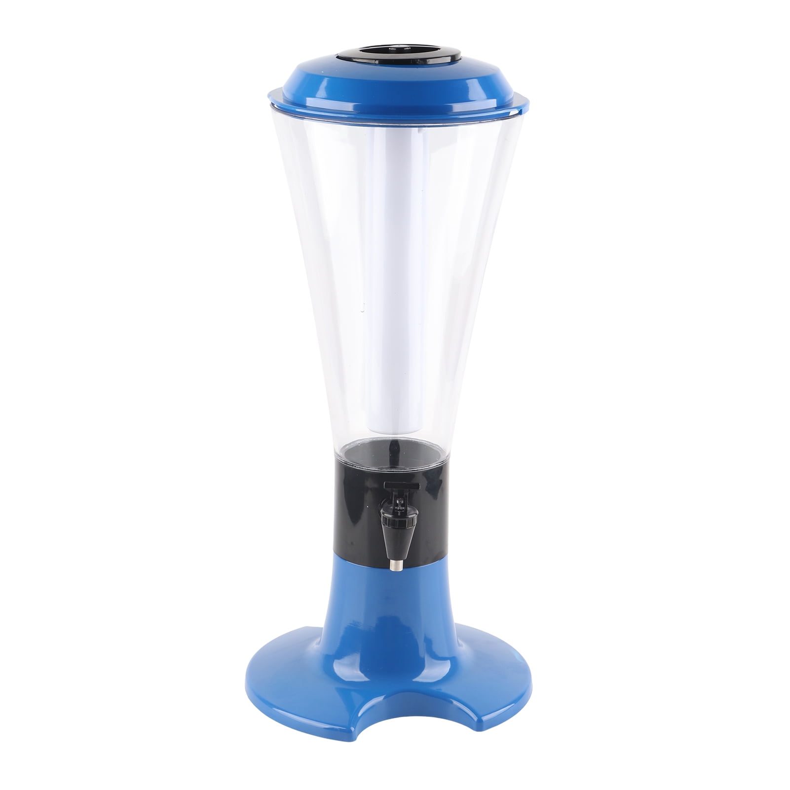 3L Beer Tower Dispenser Multipurpose Luminous Tabletop Wine Beer Tower