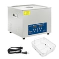 thumbnail image 1 of 3L Digital Ultrasonic Cleaner with Timer, 40kHz 60W Commercial Stainless Steel Cleaning Machine with Transducers for Jewelry, Glasses, Eyeglass, Dentures, 1 of 14