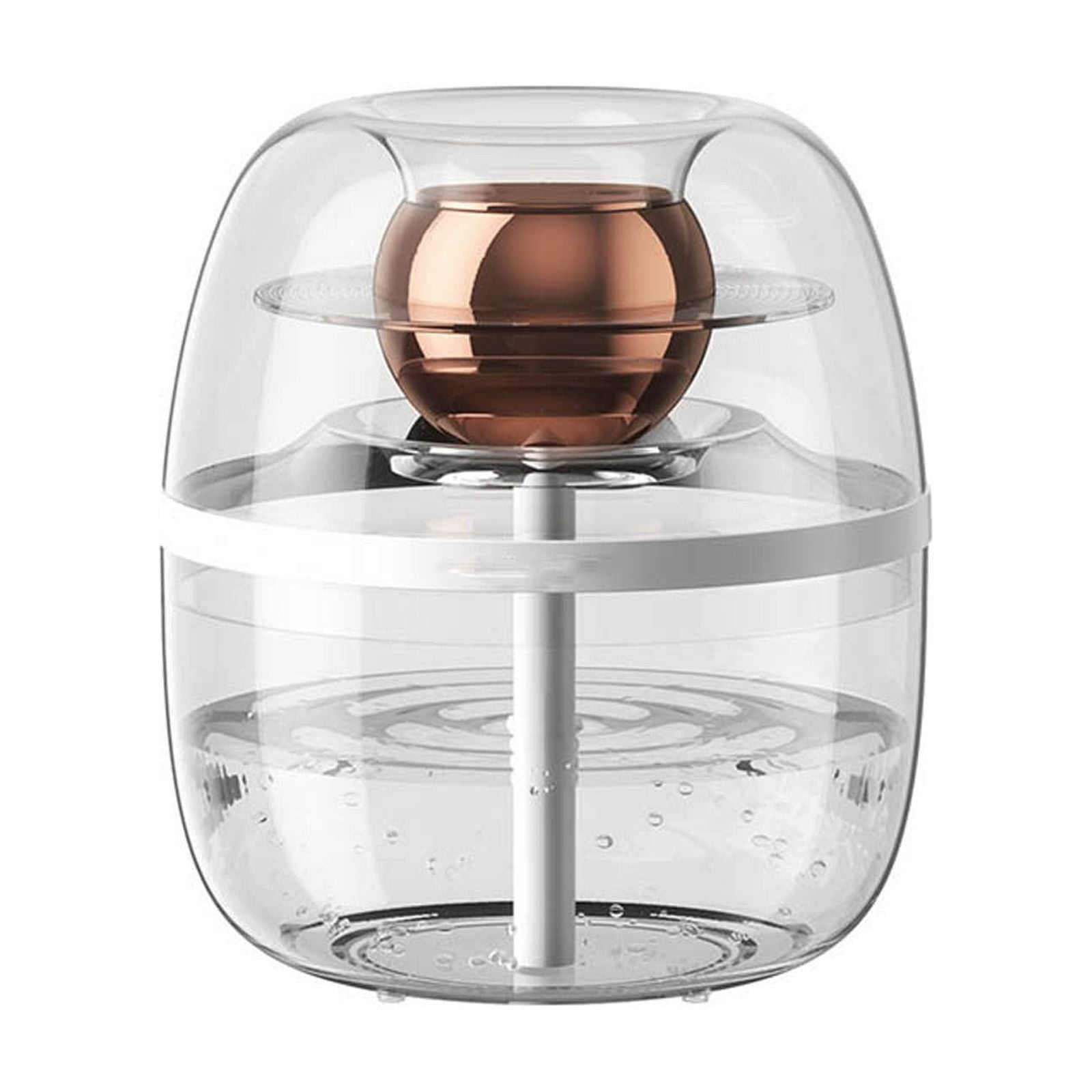 3L Dual Spray Humidifier Large Capacity Silent with Night Light USB for Home Bedroom Office 360° Coverage