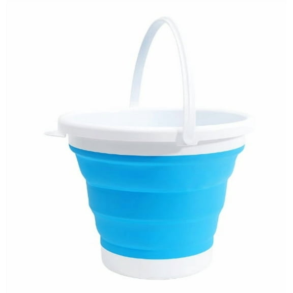 3L Folding Bucket Portable Folding Silicone Car Wash Outdoor Fishing Travel Bucket Home Storage Collapsible Household Items