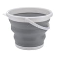 thumbnail image 1 of 3L Folding Bucket Portable Folding Silicone Car Wash Outdoor Fishing Travel Bucket Home Storage Collapsible Household Items, 1 of 9