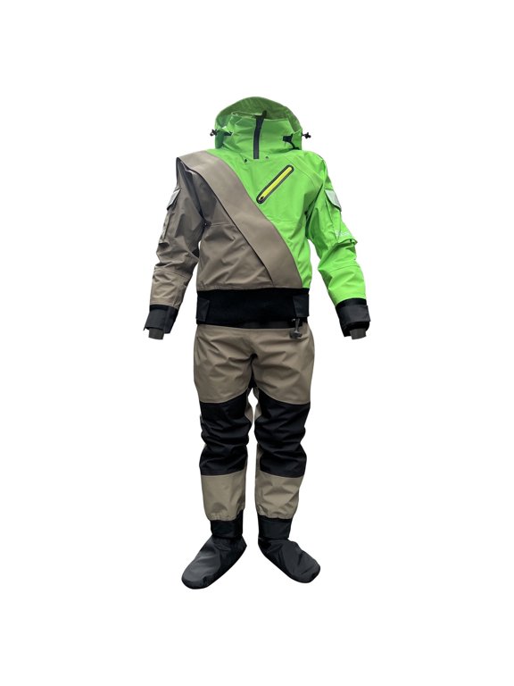 3L Dry Suits Removable Hood & Reinforce Knee and Seat Patches (Medium)